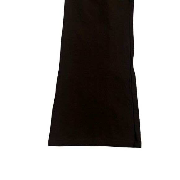 Yoeasy Pants Womens Medium Crepe Linen Drawstring Wide Leg High Waisted NEW - Picture 4 of 11